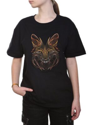 Midnight Fox - Cotton T-Shirt