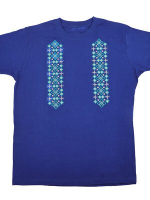Strichka T-Shirt - Embroidered Cotton T-Shirt