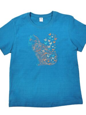 Butterfly Paws - Cotton T-Shirt